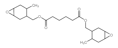 bis[(3-methyl-7-oxabicyclo[4.1.0]heptan-4-yl)methyl] hexanedioate Structure