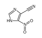 4-硝基咪唑-5-甲腈结构式