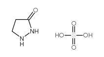 3-吡唑烷酮硫酸盐结构式