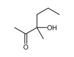 3-hydroxy-3-methylhexan-2-one结构式