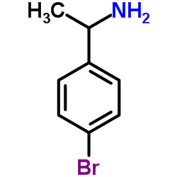 (S)-(-)-1-(4-溴苯)乙胺结构式