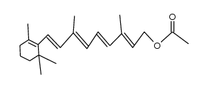 (all-Ξ)-O-acetyl-retinol Structure