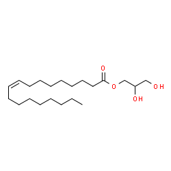 Glyceryl monooleate结构式