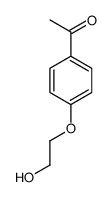 1-[4-(2-hydroxyethoxy)phenyl]ethanone Structure