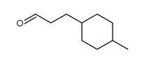 4-methyl cyclohexanepropanal结构式