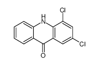 2,4-Dichloro-9(10H)-acridinone结构式