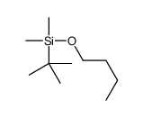 butoxy-tert-butyl-dimethylsilane Structure