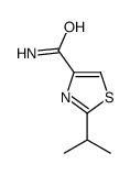 2-Isopropylthiazole-4-carboxamide结构式