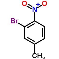 2-溴-4-甲基-1-硝基苯结构式