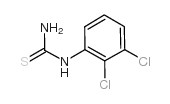 1-(2,3-二氯苯基)-2-硫脲结构式