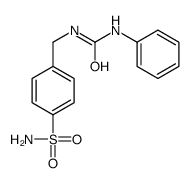 1-phenyl-3-[(4-sulfamoylphenyl)methyl]urea Structure