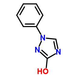 1-Phenyl-1,2-dihydro-3H-1,2,4-triazol-3-one structure