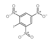 2-iodo-1,3,5-trinitro-benzene structure