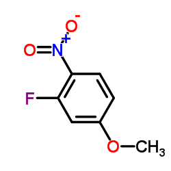 3-Fluoro-4-nitroanisole structure