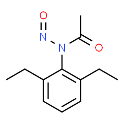 Acetamide, N-(2,6-diethylphenyl)-N-nitroso- (9CI) Structure