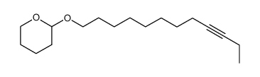 2-(9-Dodecynyloxy)tetrahydro-2H-pyran结构式