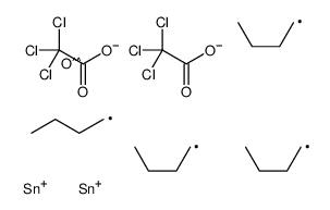 [dibutyl-[dibutyl-(2,2,2-trichloroacetyl)oxystannyl]oxystannyl] 2,2,2-trichloroacetate Structure