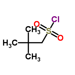 2,2-dimethylpropane-1-sulfonyl chloride structure