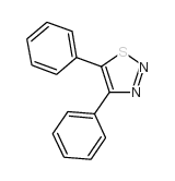 1,2,3-Thiadiazole,4,5-diphenyl- Structure