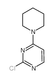 2-氯-4-(哌啶-1-基)嘧啶结构式