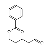 Benzoic acid 5-oxopentyl ester Structure