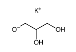 glycerol, potassium-compound结构式