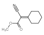2-氰基-2-环己烷亚基乙酸甲酯结构式