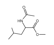 N-Acetyl-DL-leucine methyl ester结构式