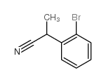 2-(2-溴苯基)丙腈结构式