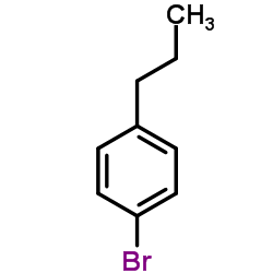 1-Bromo-4-propylbenzene Structure