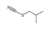 Thiocyanic acid, 2-methylpropyl ester Structure