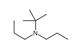 2-methyl-N,N-dipropylpropan-2-amine Structure