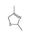 2,4-dimethyl-3-thiazoline Structure