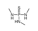 N-[bis(methylamino)phosphinothioyl]methanamine结构式