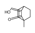 2-(hydroxymethylidene)-4-methylbicyclo[2.2.2]oct-5-en-3-one结构式