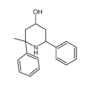 2-methyl-2,6-diphenylpiperidin-4-ol Structure