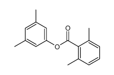 (3,5-dimethylphenyl) 2,6-dimethylbenzoate Structure