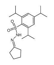 cyclopentanone (2,4,6-triisopropylbenzenesulfonyl)hydrazone结构式