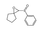 2-(phenylsulfinyl)-1-oxaspiro[2.4]heptane结构式