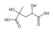 2,4-dihydroxy-2-methylpentanedioic acid结构式