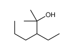 3-ethyl-2-methylhexan-2-ol结构式