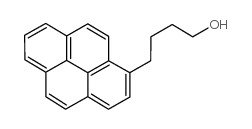 1-Pyrenebutanol Structure