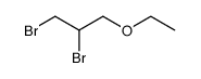 1,2-dibromo-3-ethoxypropane Structure