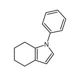 1-phenyl-4,5,6,7-tetrahydro-1H-indole结构式