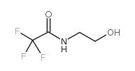 Acetamide,2,2,2-trifluoro-N-(2-hydroxyethyl)- Structure