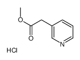 3-吡啶乙酸甲酯盐酸盐结构式