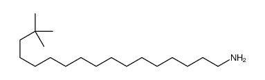16,16-dimethylheptadecan-1-amine结构式