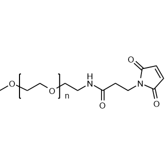甲氧基聚乙二醇马来酰亚胺结构式