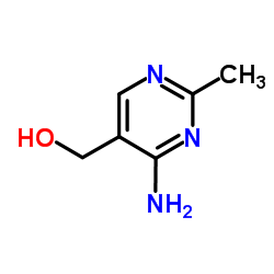 (4-Amino-2-methyl-5-pyrimidinyl)methanol Structure