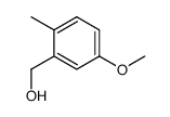 (5-甲氧基-2-甲基苯基)甲醇结构式